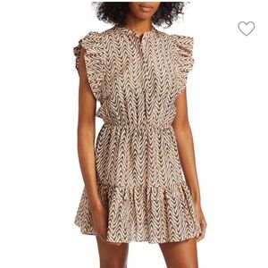 Joie Krystina Chevron Dress